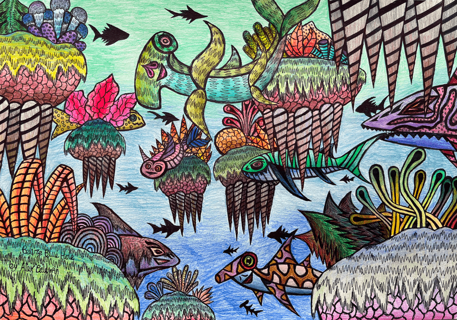 A World in Colour - Solo Exhibition by Alex Baldwin