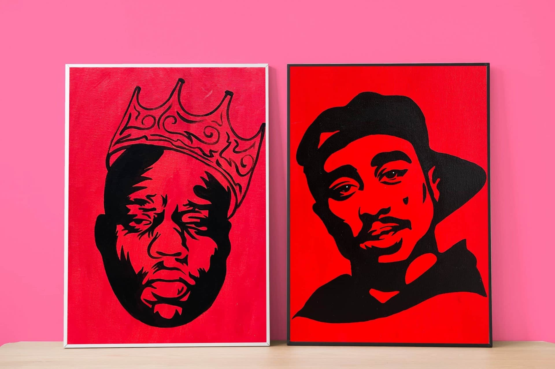 DWTN paint and Sip: Tupac and Biggie