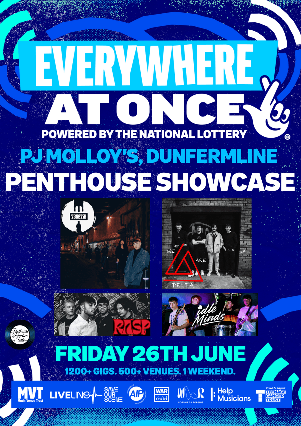 Everywhere At Once - Toastie, We Are Delta, RASP & Idle Minds