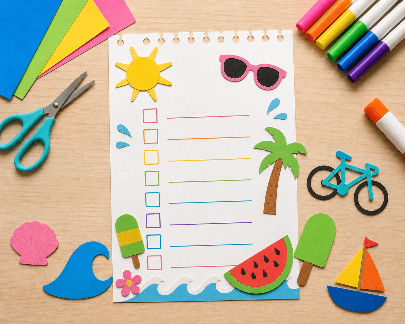 Summer Bucket List Craft