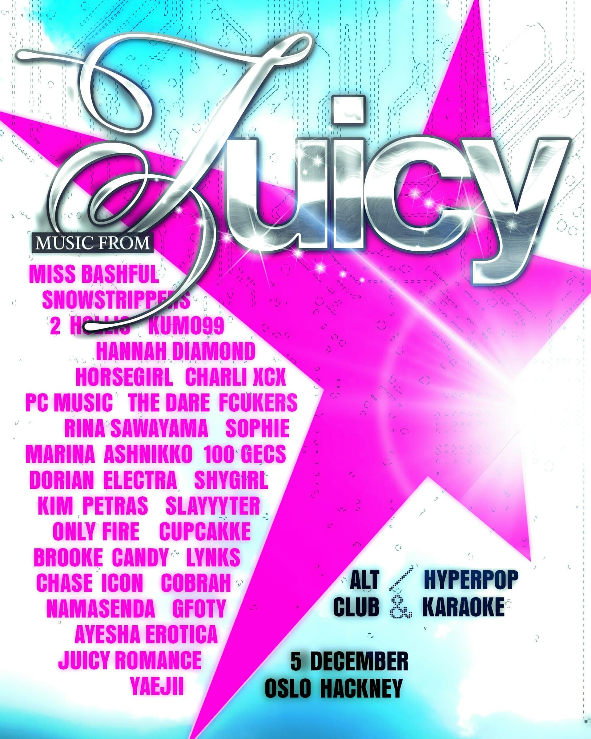 Juicy: Alt + Hyperpop - Karaoke In Room 2
