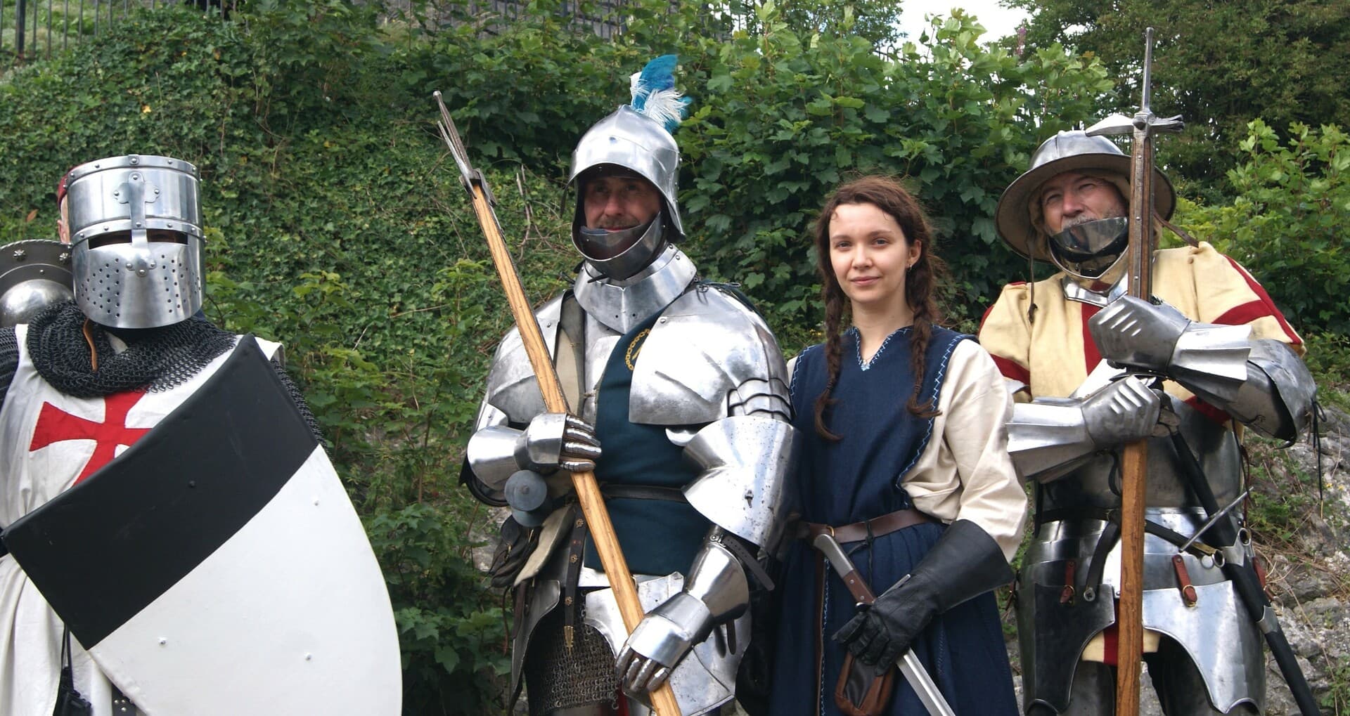 A Day of Knights with the Silver School of Arms at Clitheroe Castle