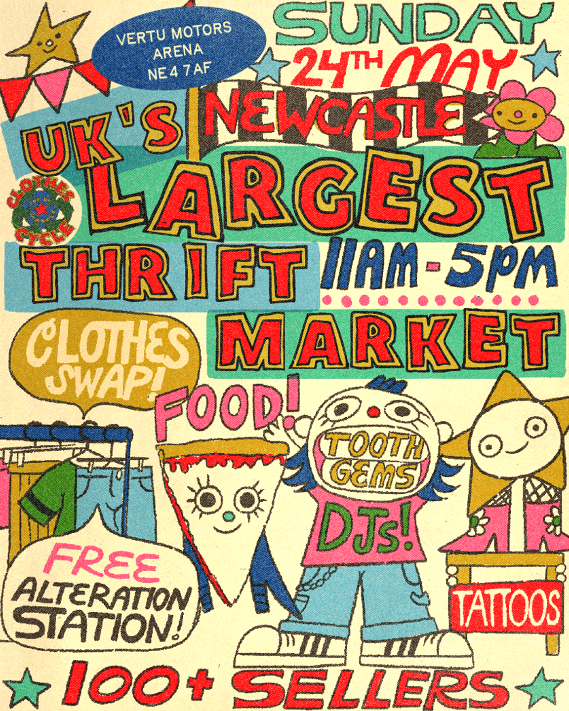 Clothes Cycle Thrift Market