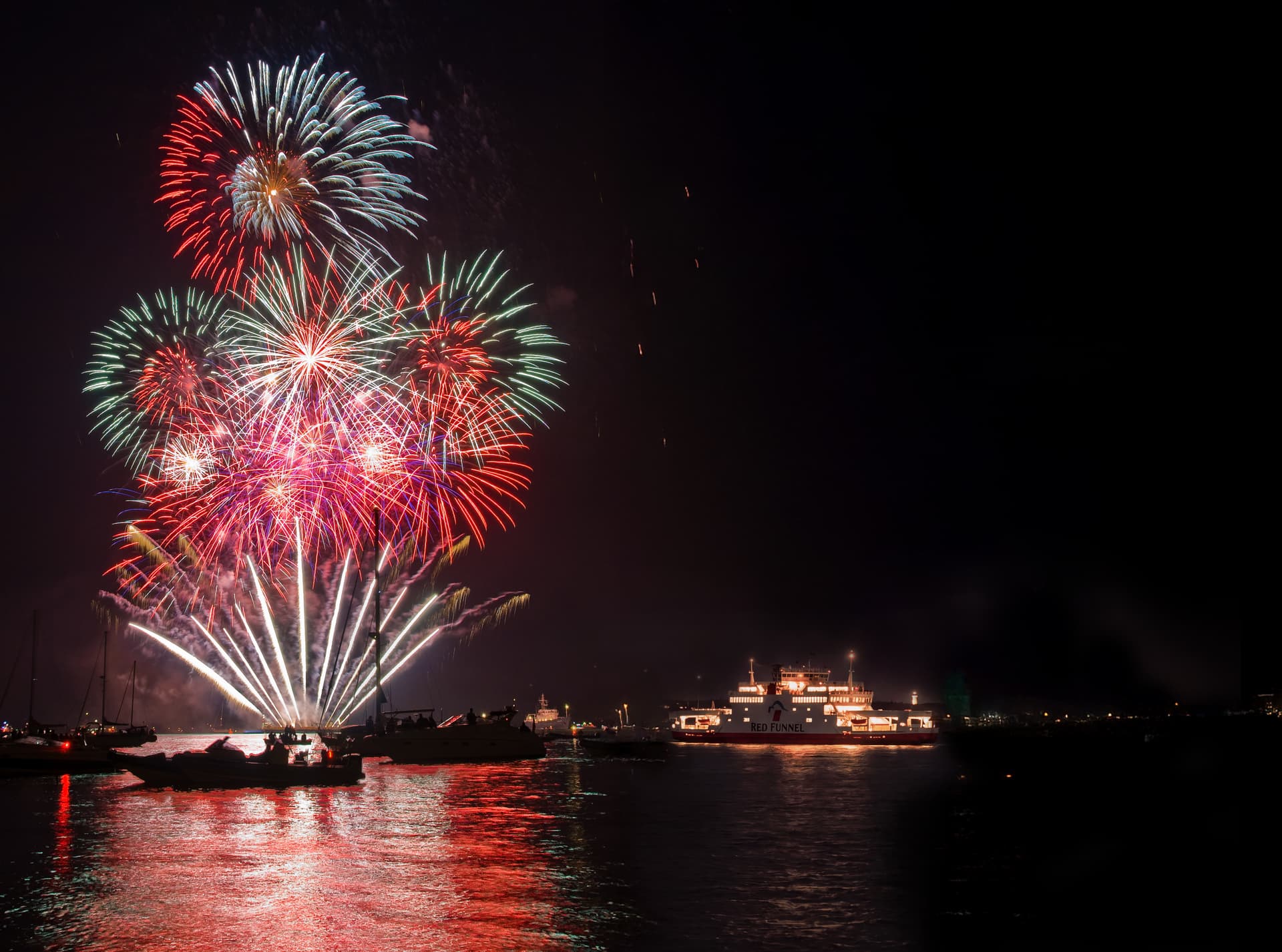 Red Funnel Cowes Week Fireworks Cruises