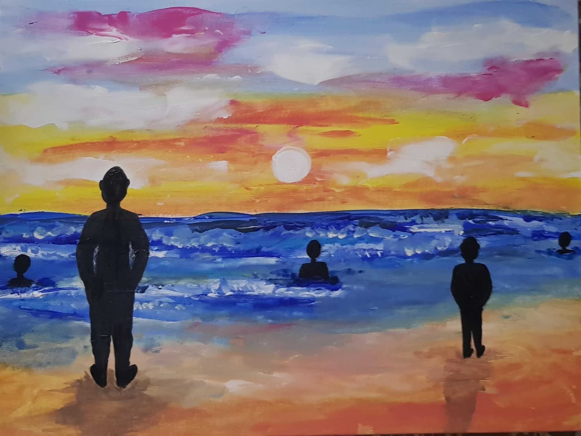 Paint a Pic: Crosby Beach