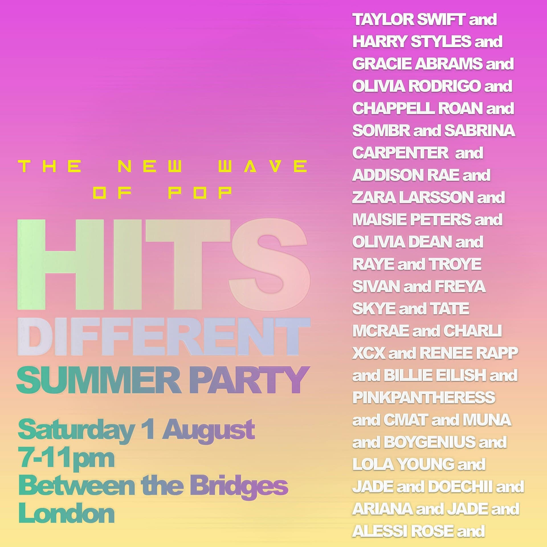 Hits Different - The New Wave Of Pop