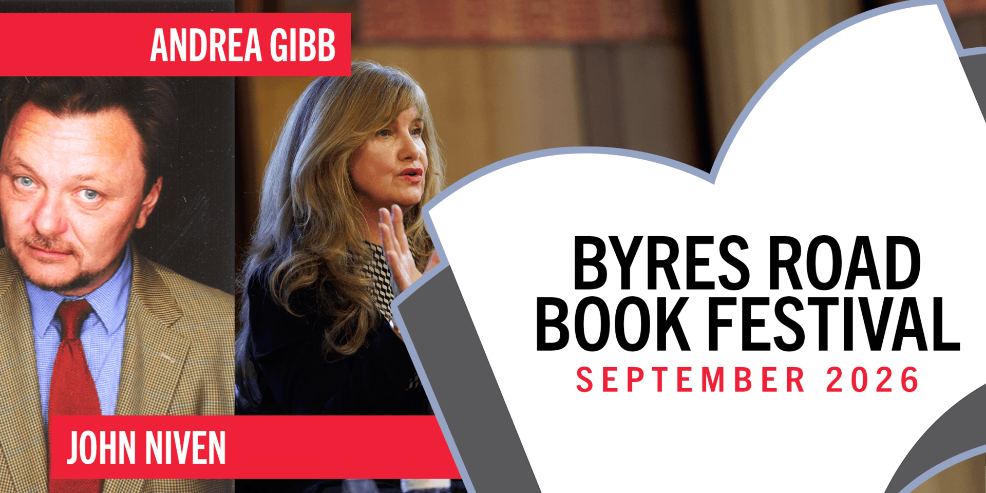 Byres Road Book Festival at Hillhead Library – Andrea Gibb & John Niven