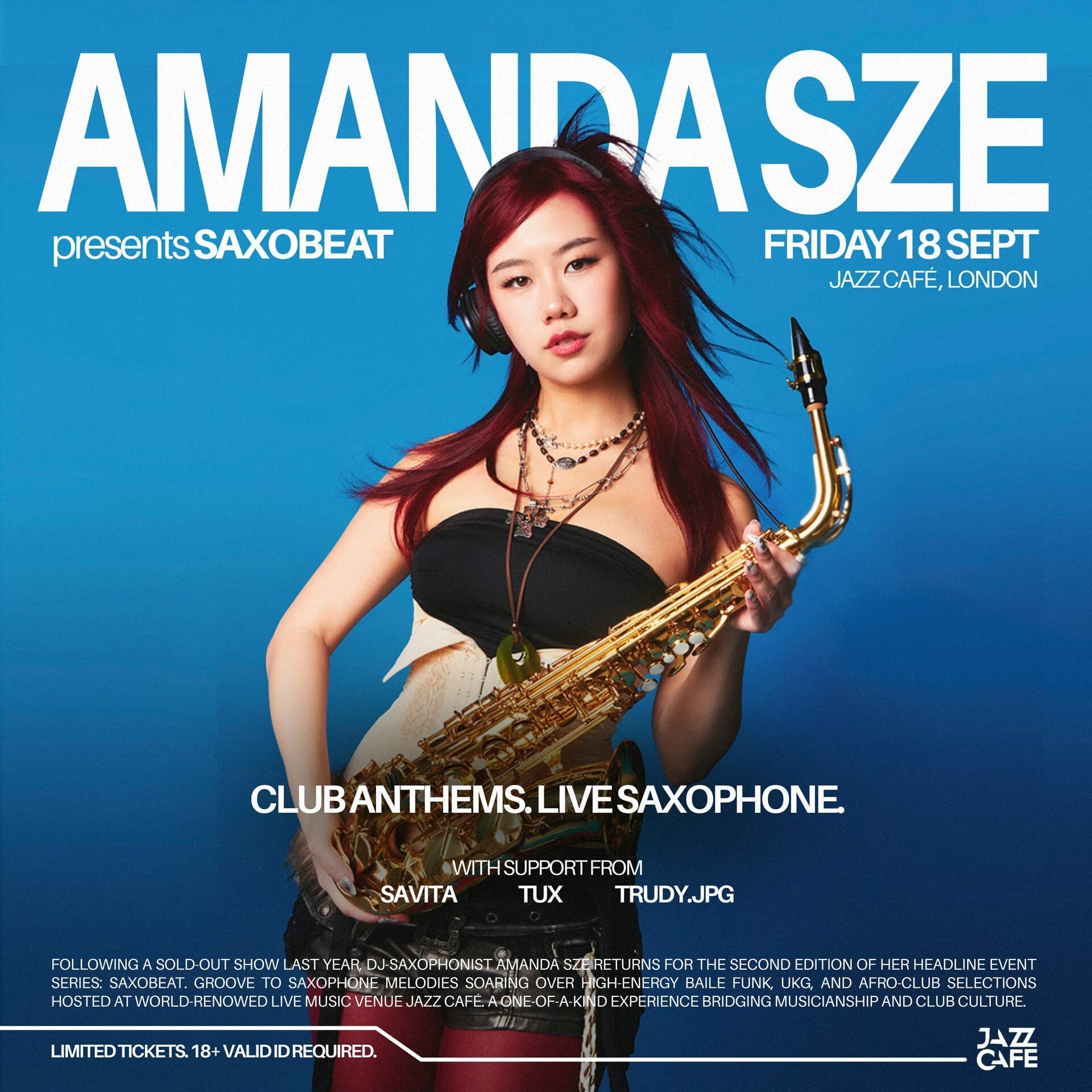 Amanda Sze Presents: Saxobeat