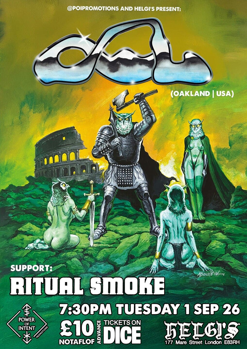 Owl (oakland-usa) + Ritual Smoke