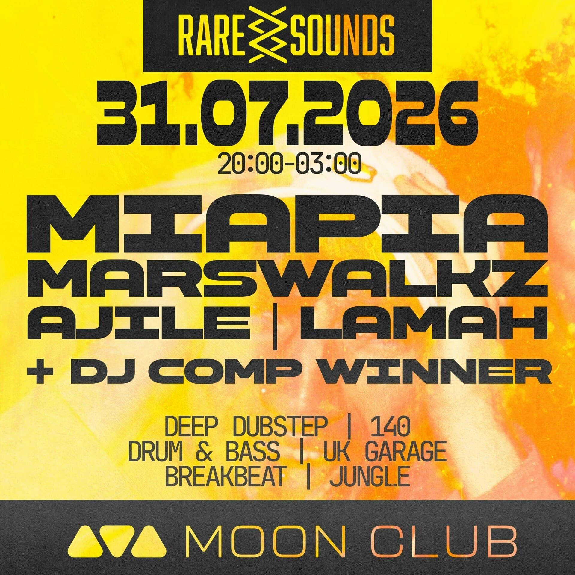 Rare Sounds Presents: Mia Pia, Marswalkz + support