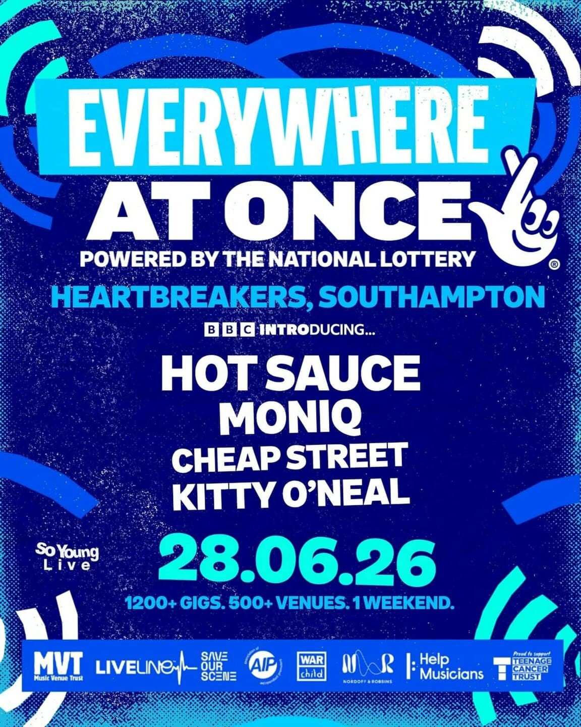 Hot Sauce + Moniq + Cheap Street + Kitty O’neal