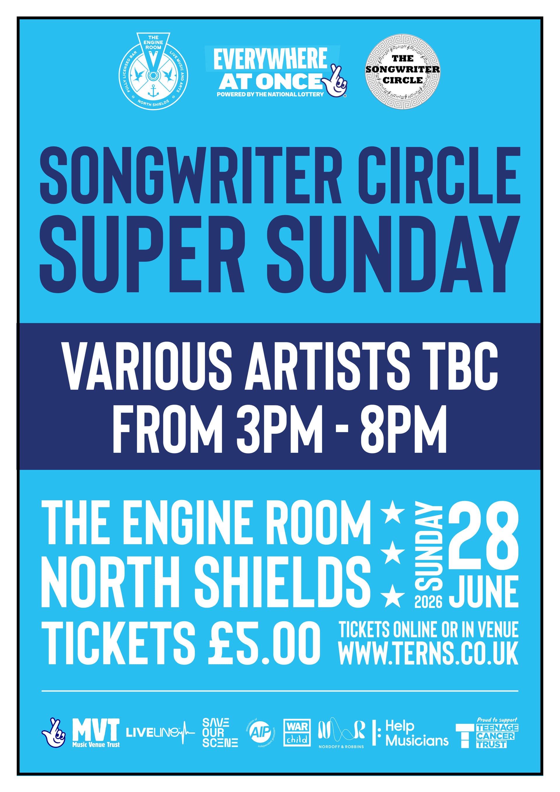 Songwriter Circle Super Sunday - Everywhere At Once