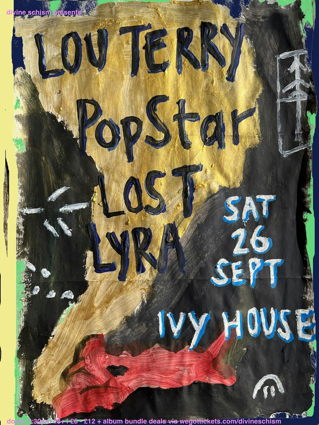 Lou Terry - Album Launch, W. Popstar + Lost Lyra