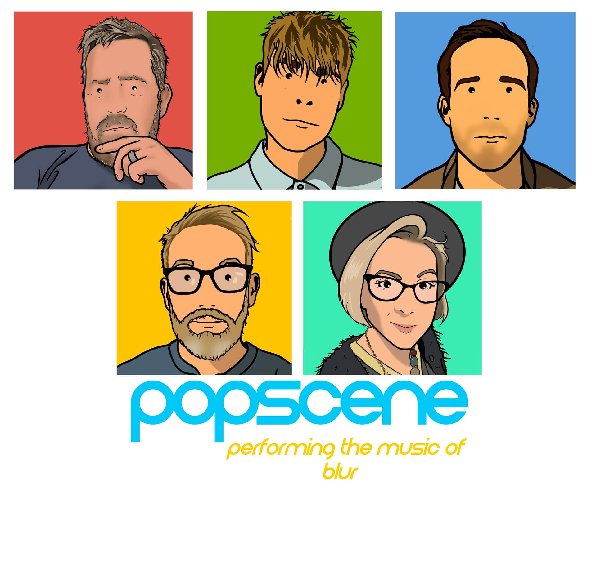 Popscene Performing Blur