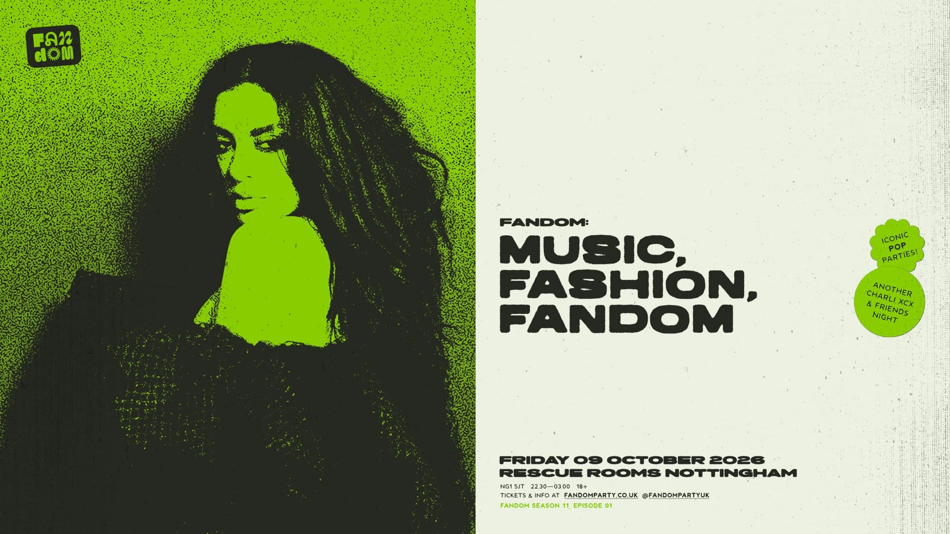 Fandom: Music, Fashion, Fandom - Charli XCX Night