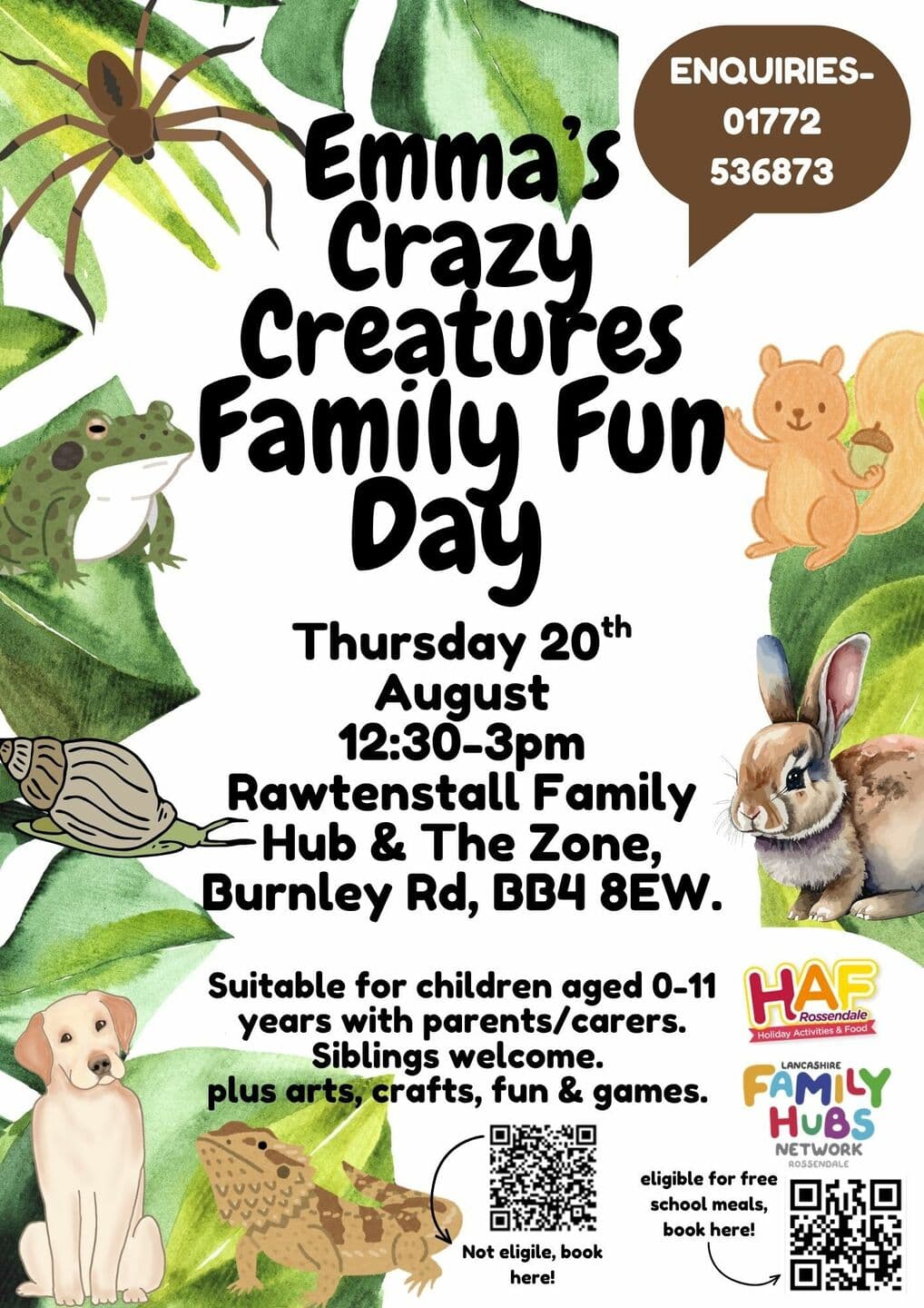 HAF Family Fun - Emma's Crazy Creatures