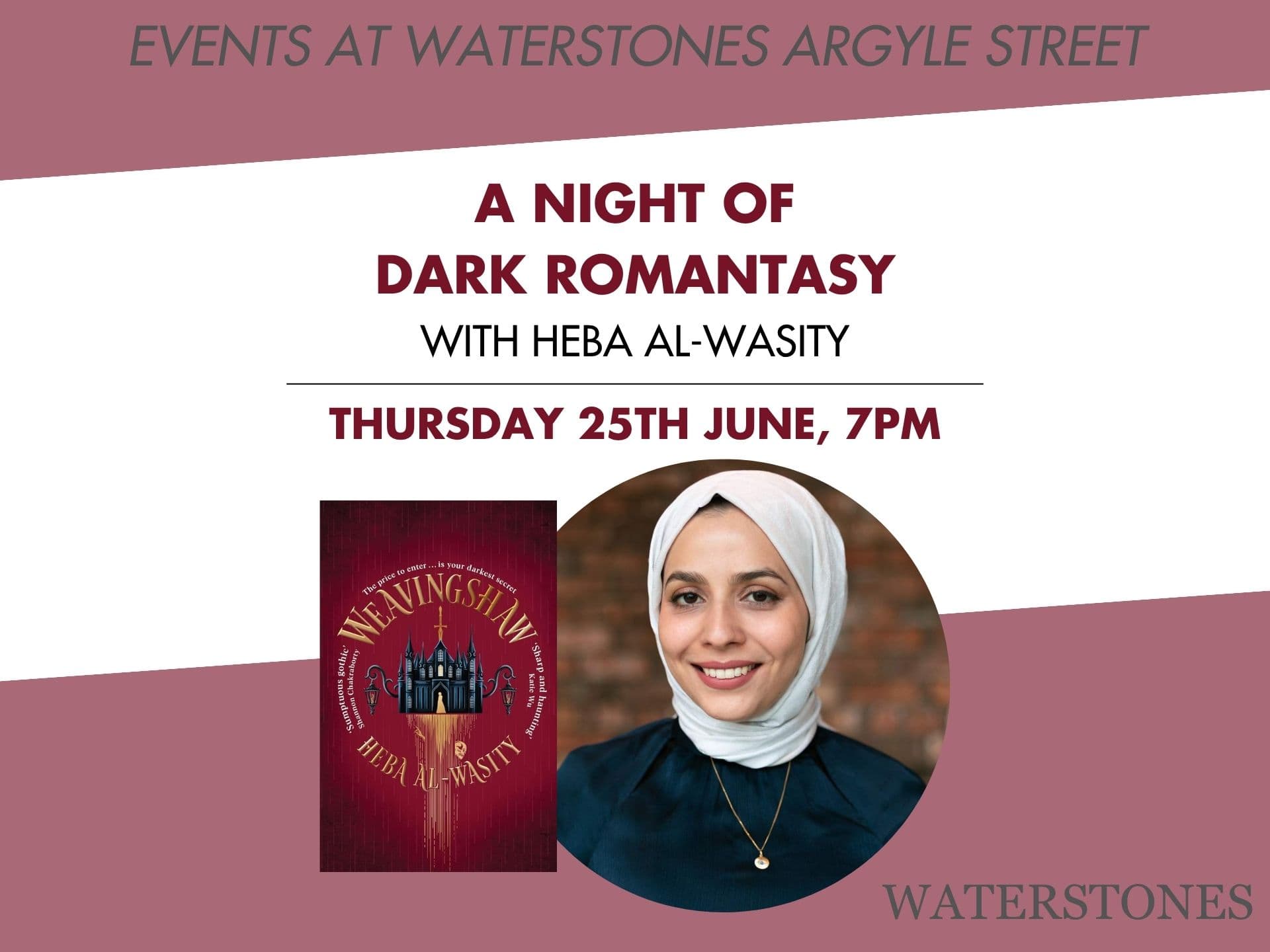 A Night of Dark Romantasy with Heba Al-Wasity