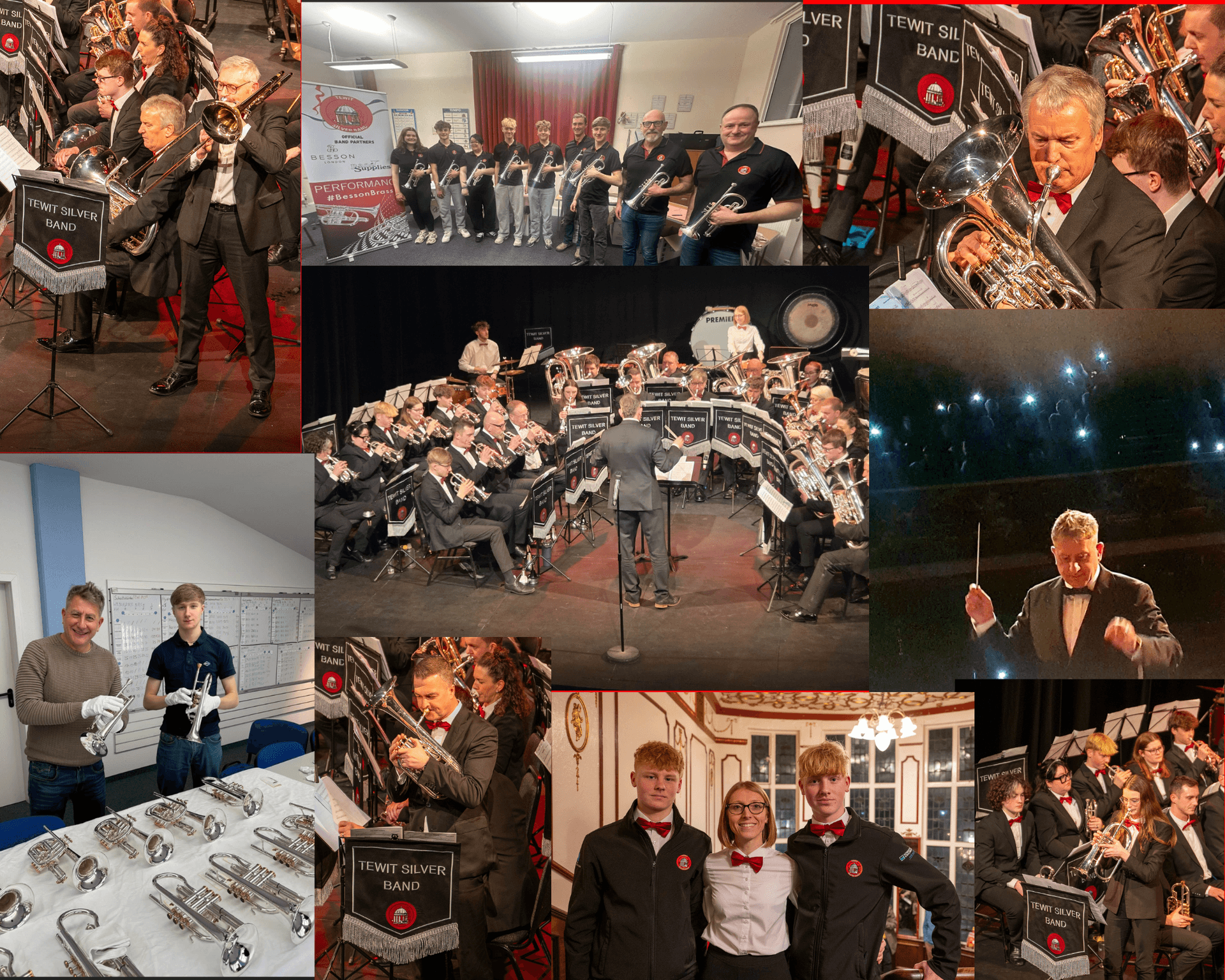 Tewit Silver Band in Concert