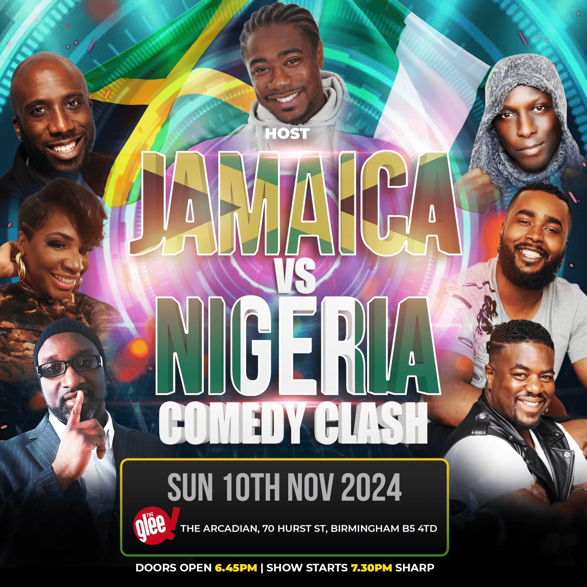 Jamaica Vs Nigeria Comedy Clash (18+)