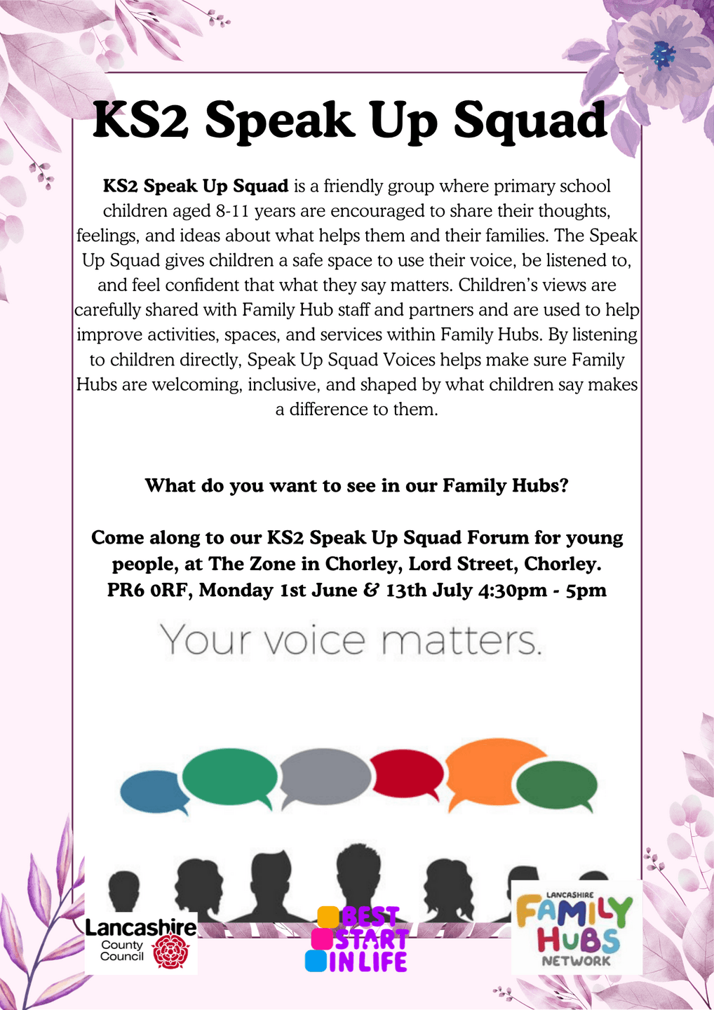 KS2 Speak Up Squad