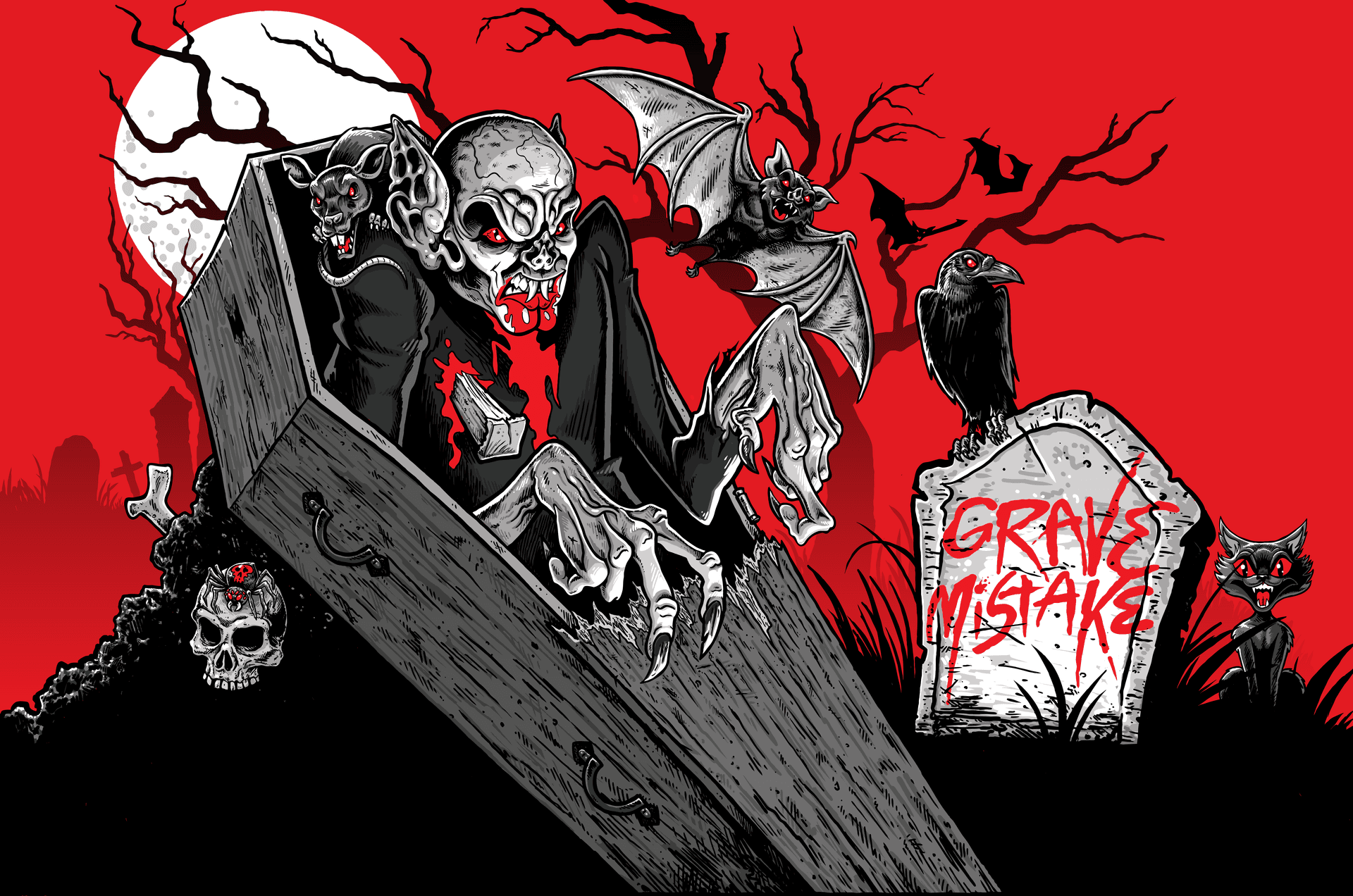 Coffin Escape room at The Unseelie Gathering
