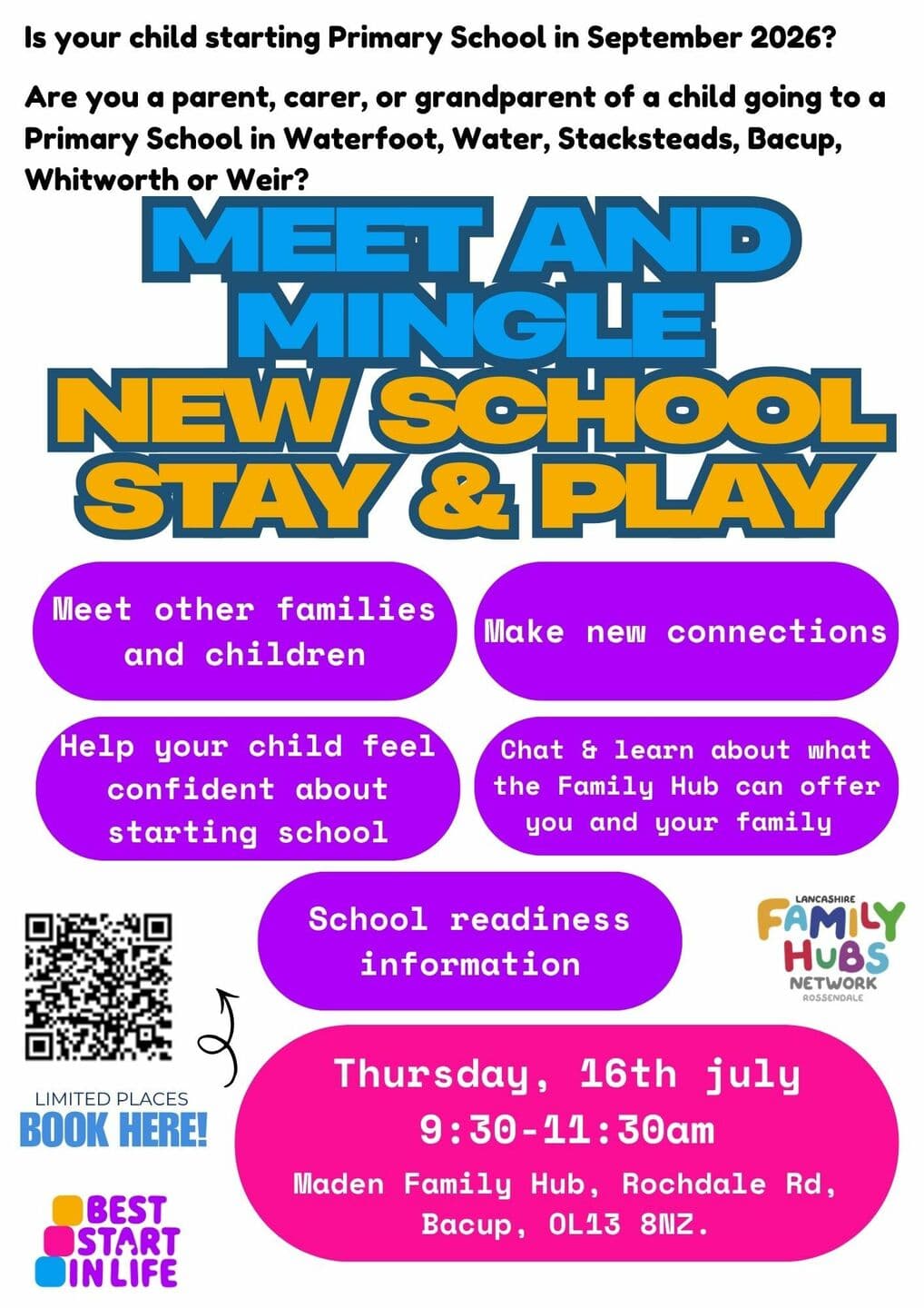 Meet & Mingle - New School Stay & Play