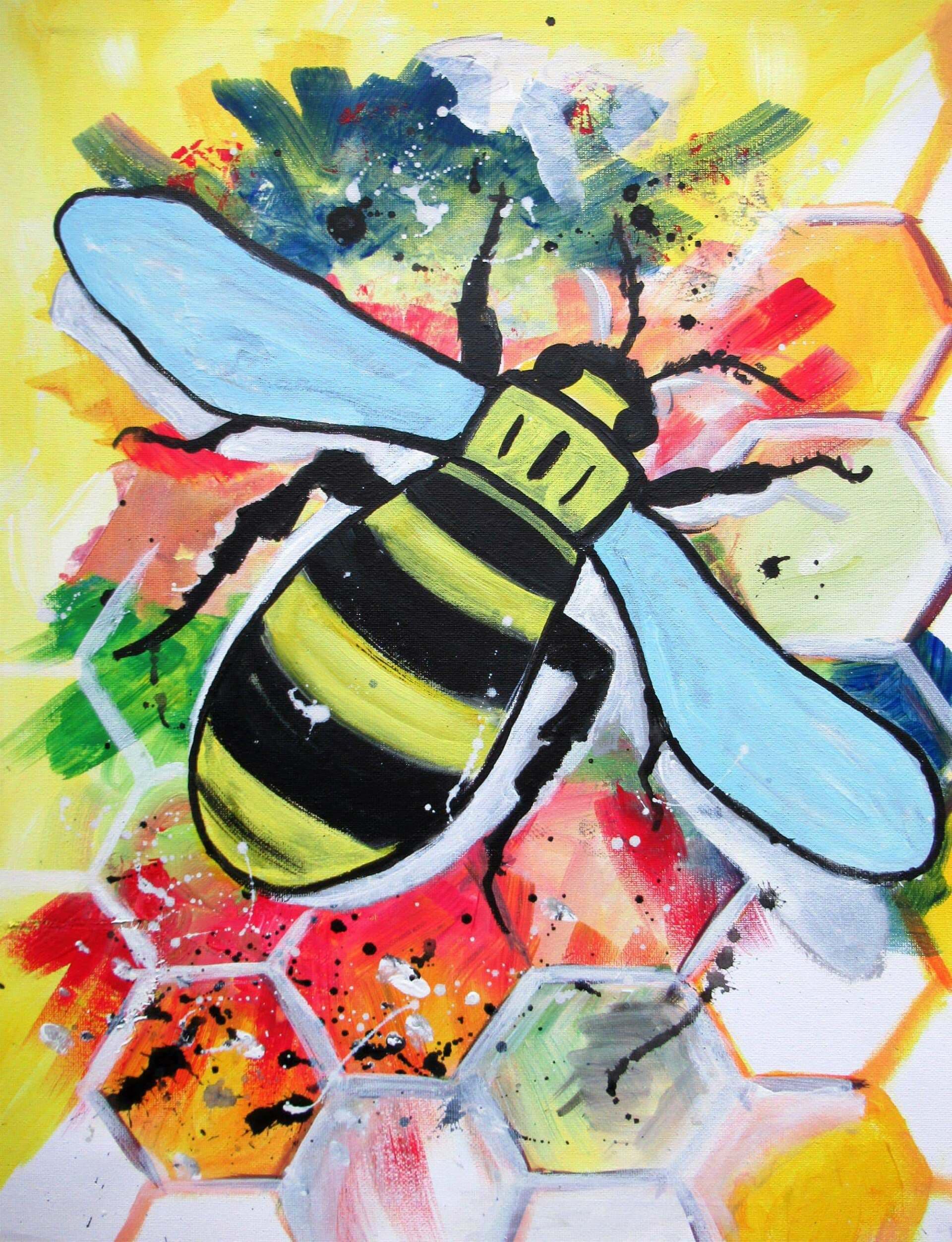 Paint a Pic: Manchester Bee