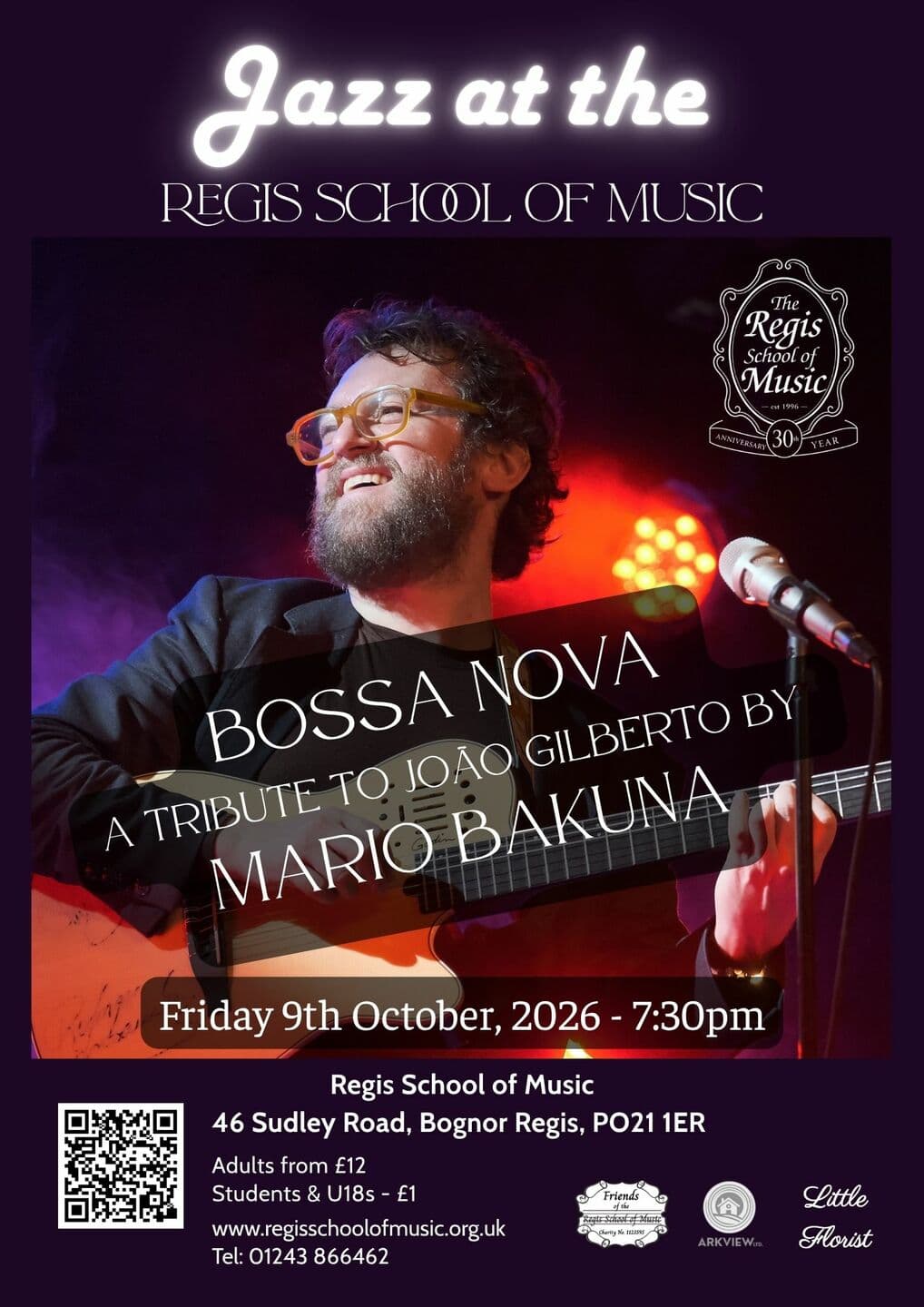 Jazz at the RSM - Bossa Nova: Tribute to João Gilberto by Mario Bakuna
