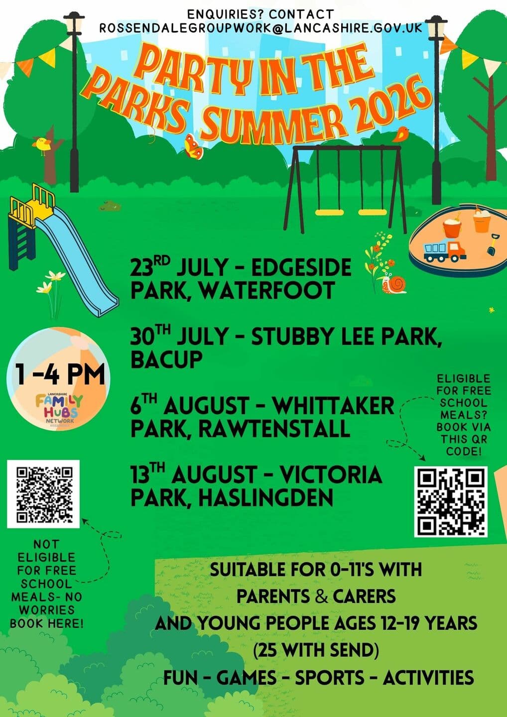 Party in The Parks - Summer 2026