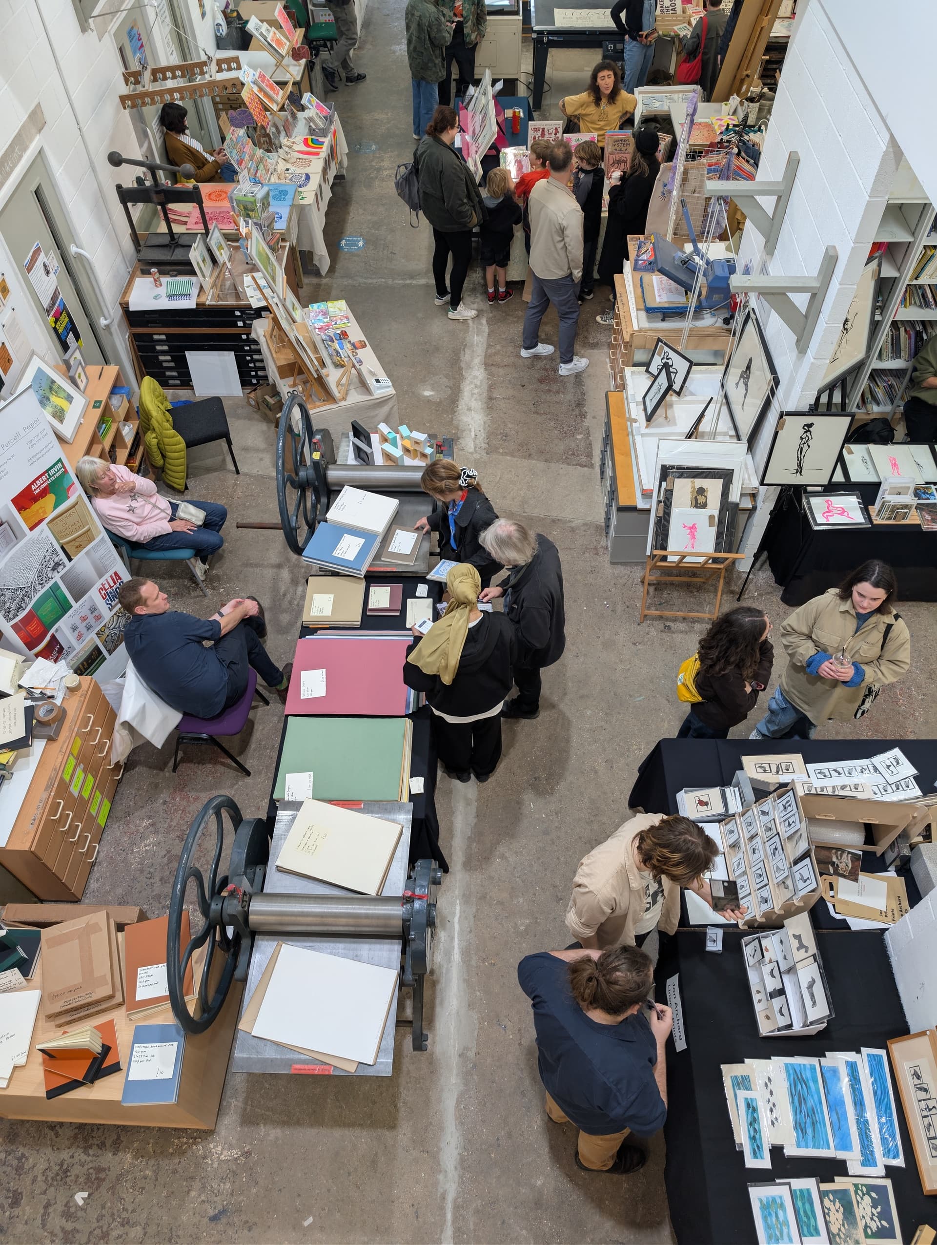 The Print Fair at Leicester Print Workshop