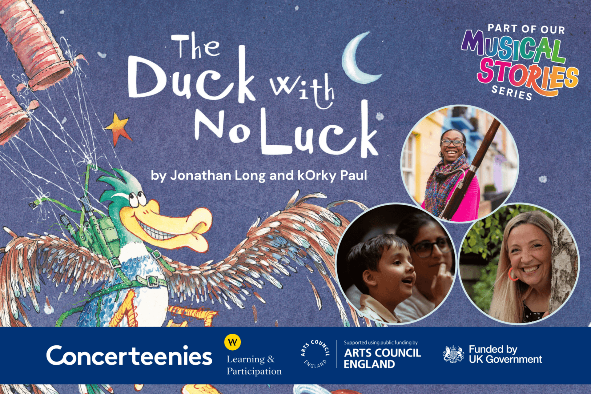 Family Concert: The Duck With No Luck (BSL Interpreted)