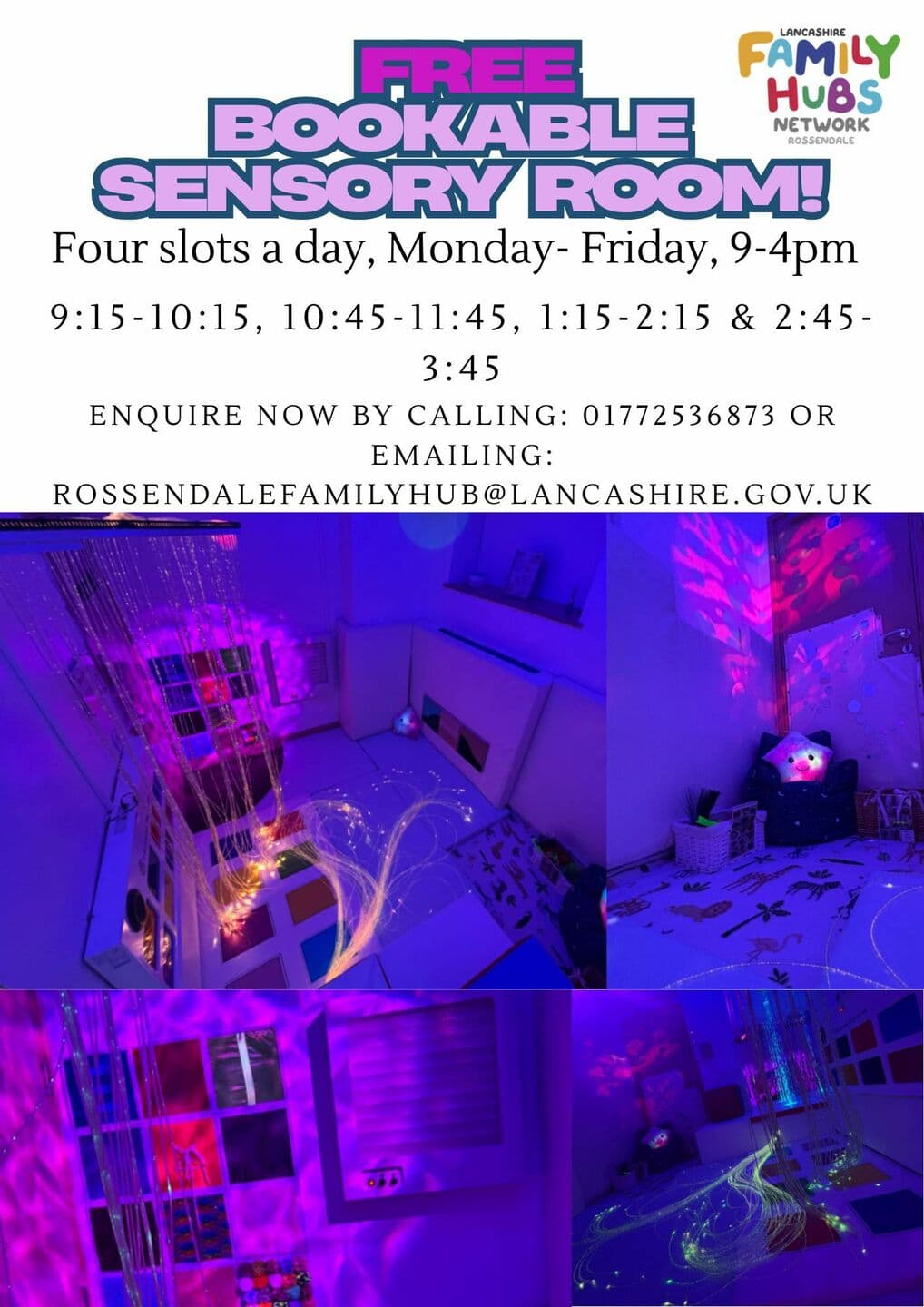 Sensory Room - Free to book!