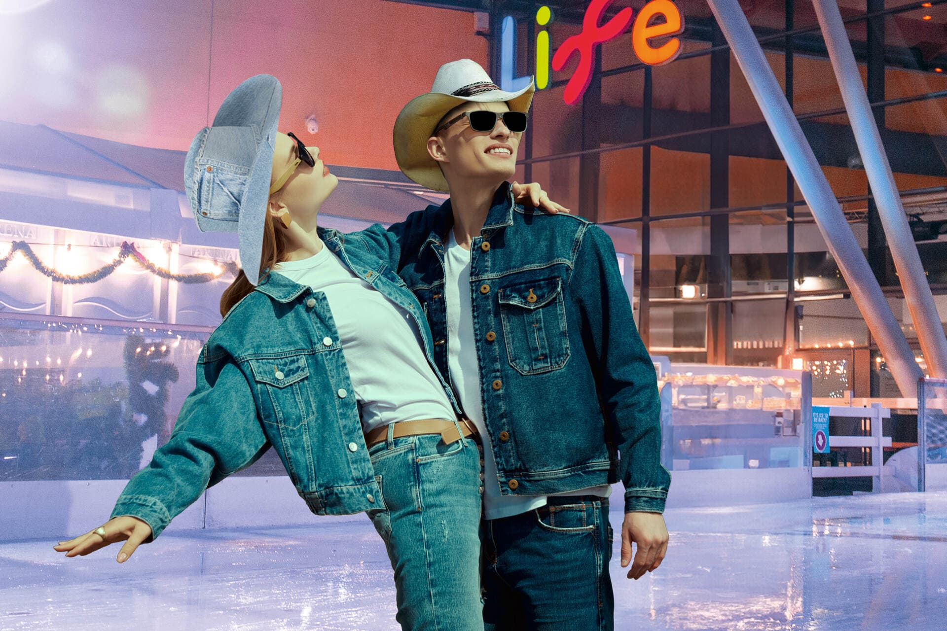 Skatin' to Nashville - Life's Outdoor Ice Rink