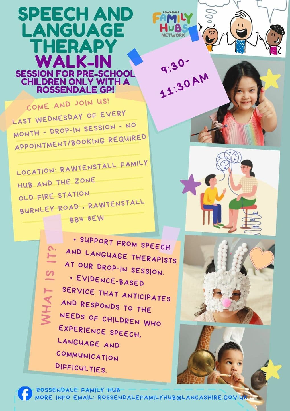 Speech and Language Therapy Walk In