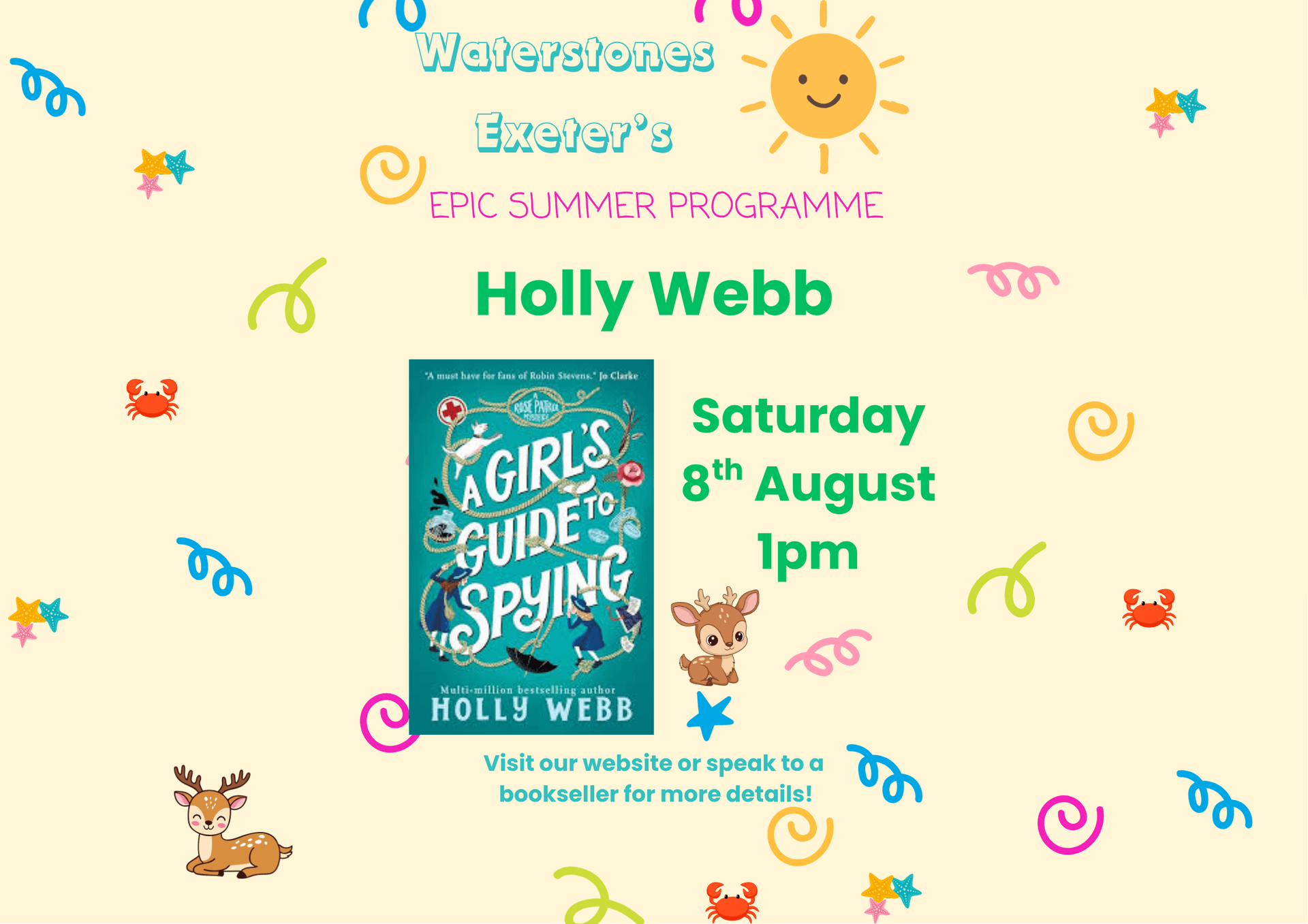 A Girl's Guide to Spying: A workshop with Holly Webb