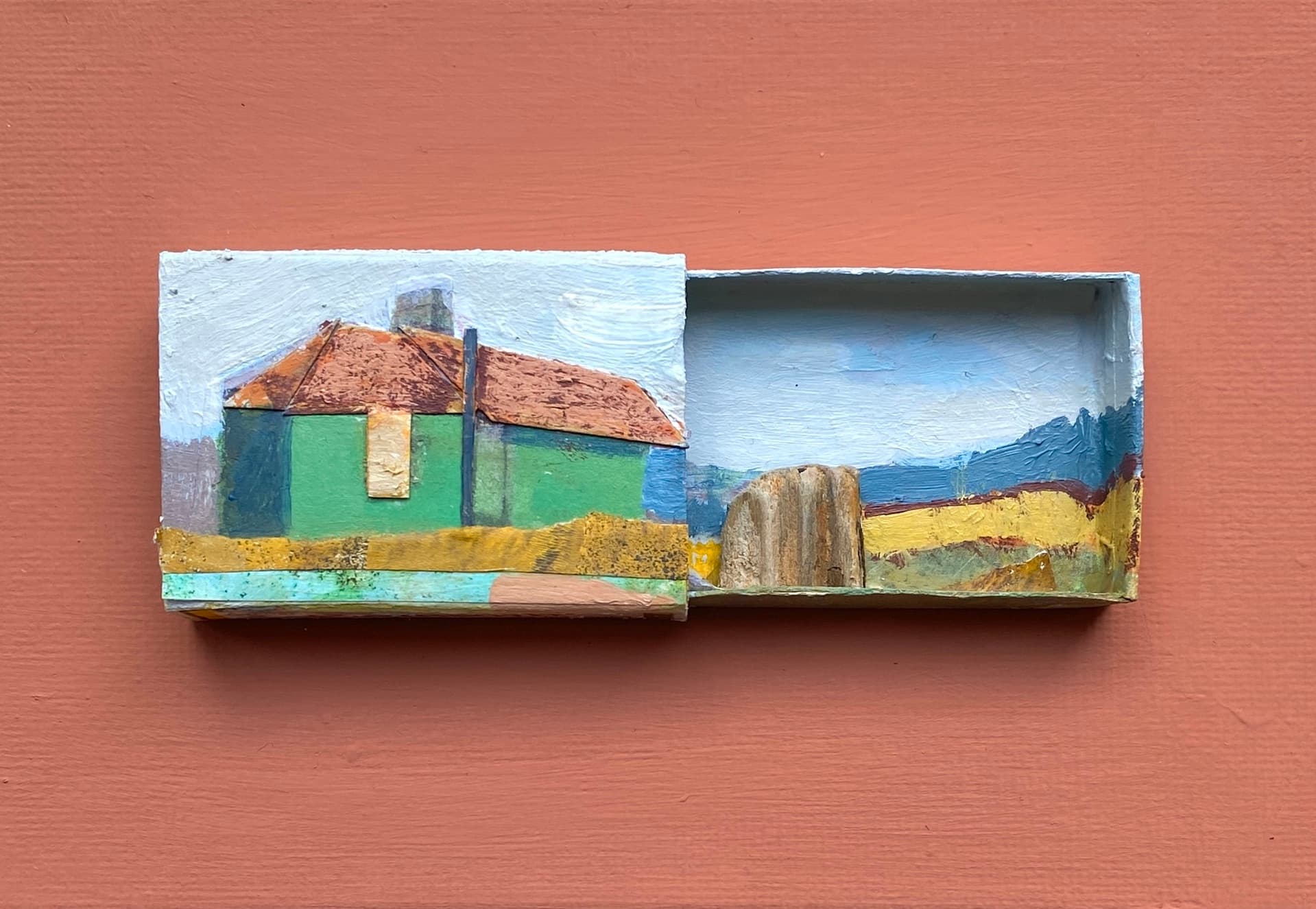 'Nestled', an exhibition of miniature landscapes by Jayne Stokes