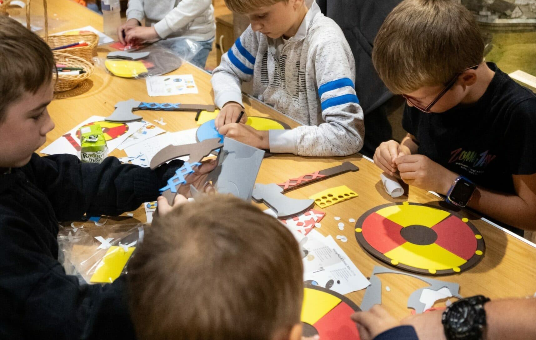 Workshop – Children’s Make a Mini Viking Longboat