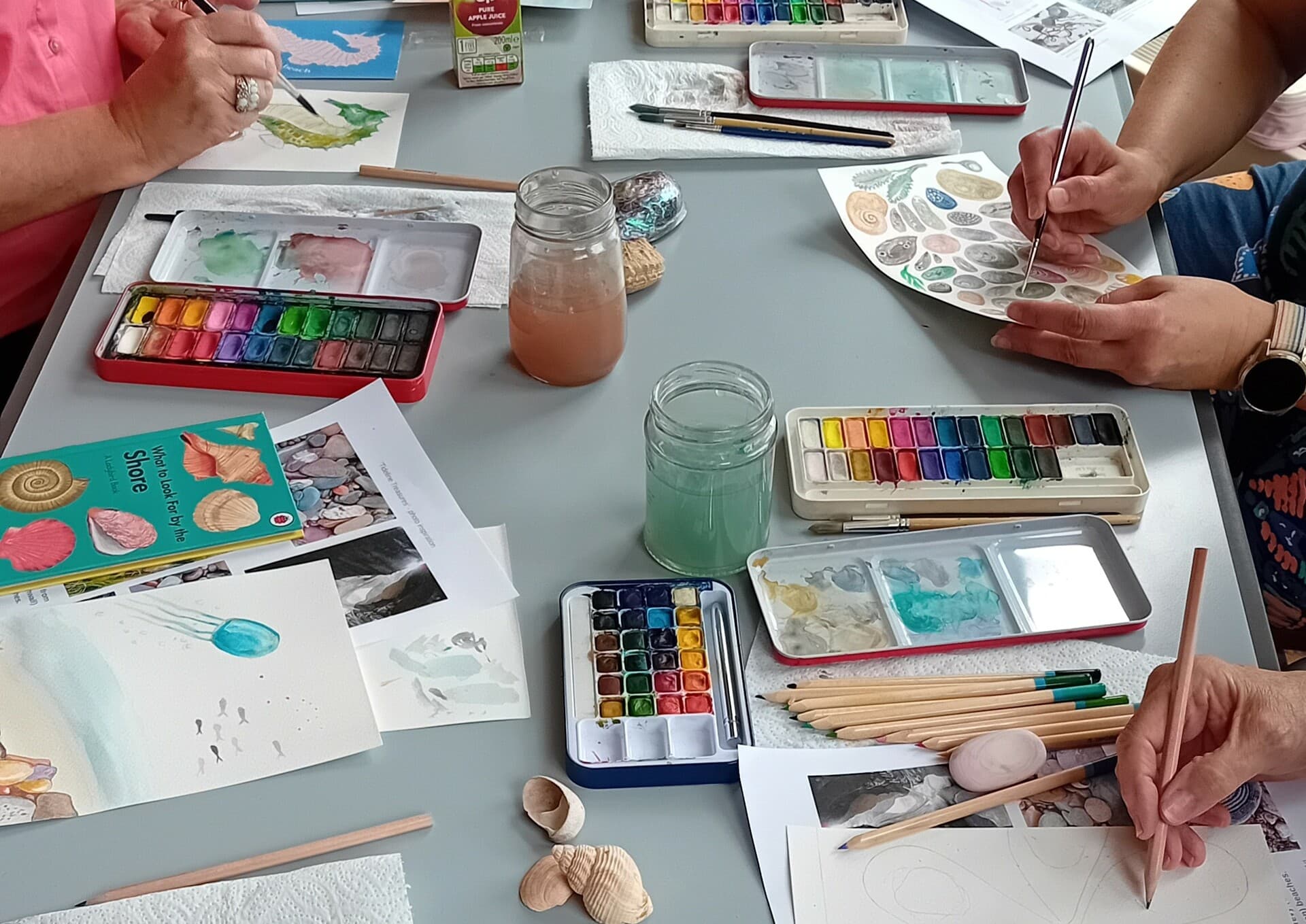 Watercolours for Wellbeing: Inspired by Nature